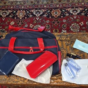 ESTEE LAUDER Vintage Y2K Promo Bag And Cosmetics NWT